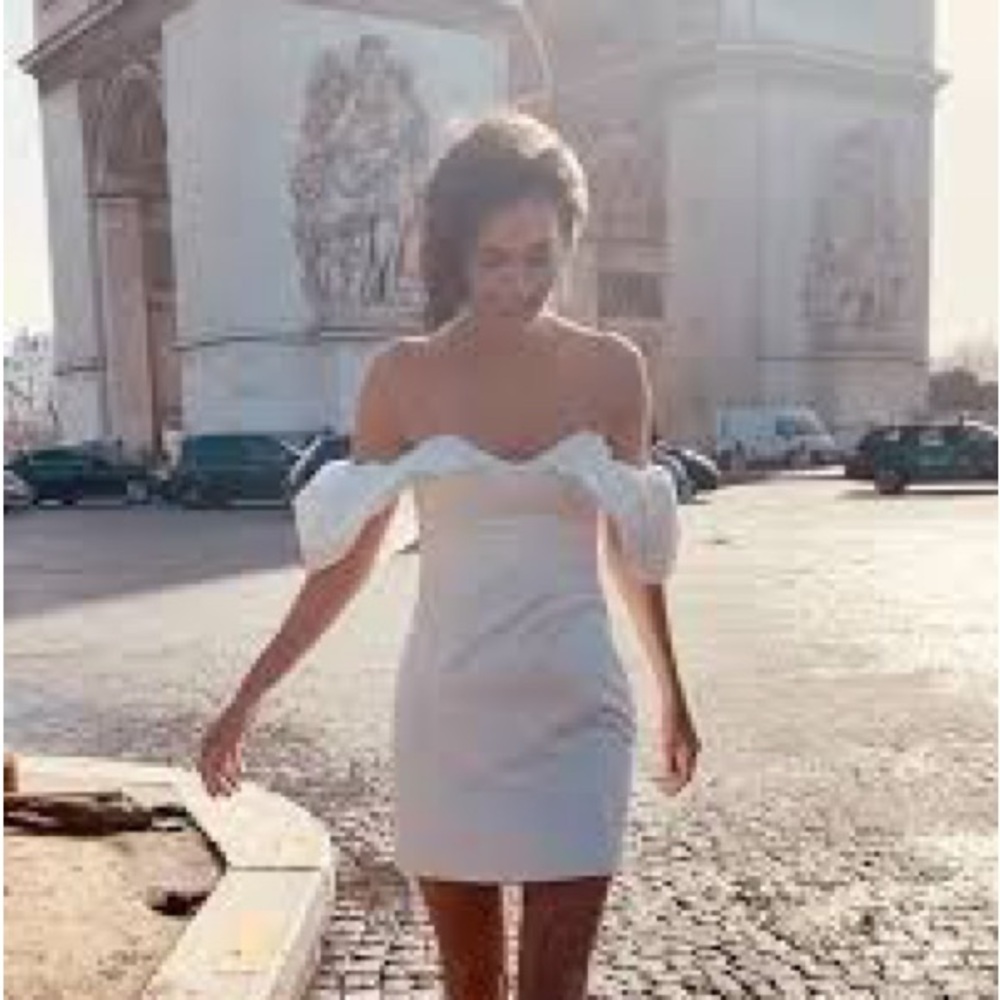 Rime Arodaky Cara Off-Shoulder Dress